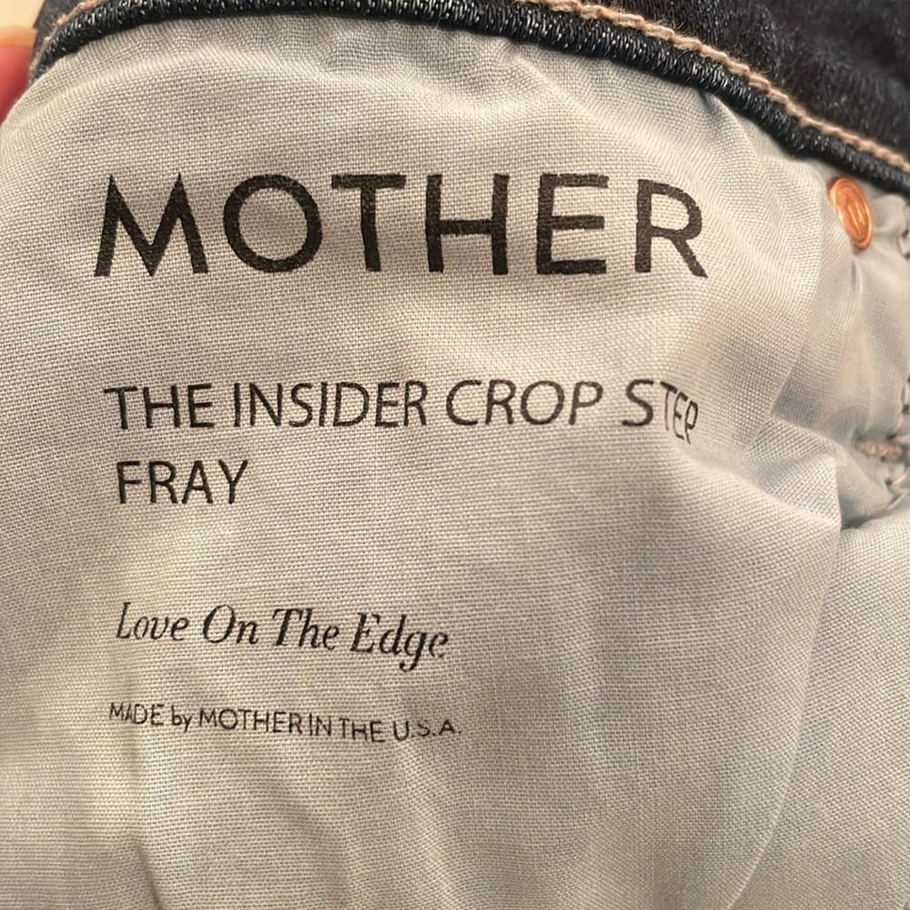 Dark Wash Women’s Jeans with Red Heart Pocket Accent - Picture 7 of 8
